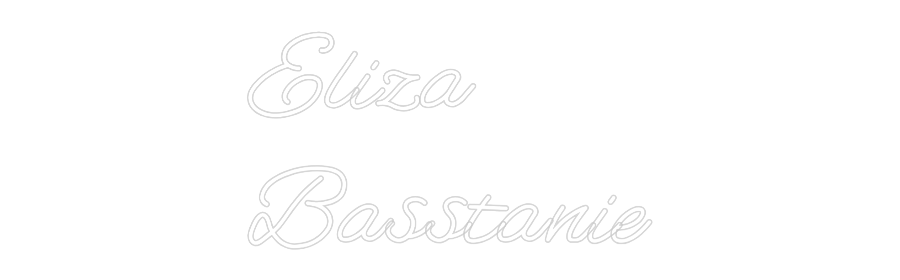 Neon op maat: Eliza
Bassta...