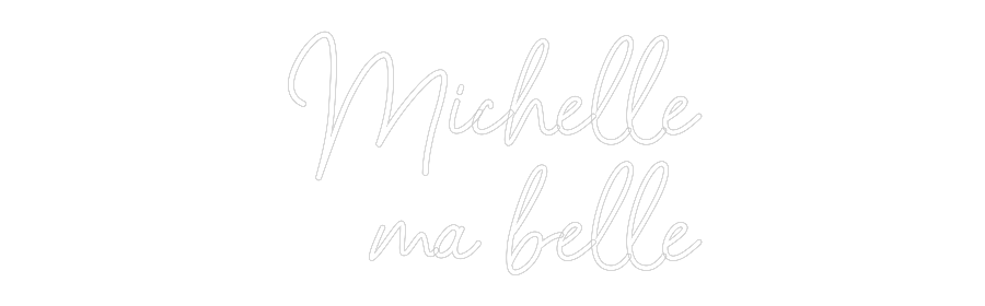 Neon op maat: Michelle
ma ...