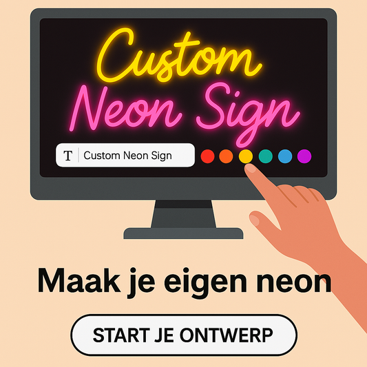 Eigen Neon Tekst Ontwerpen