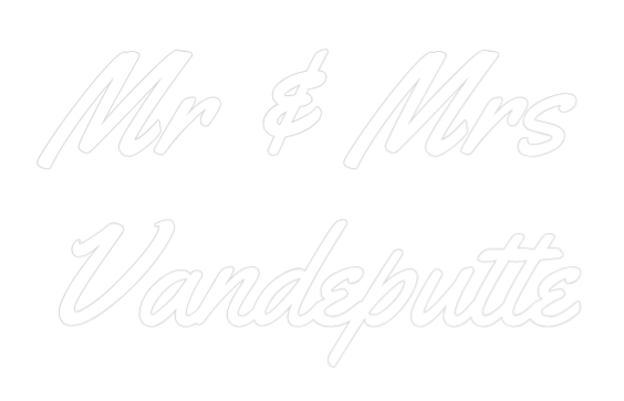 Neon op maat: Mr & Mrs
Van...