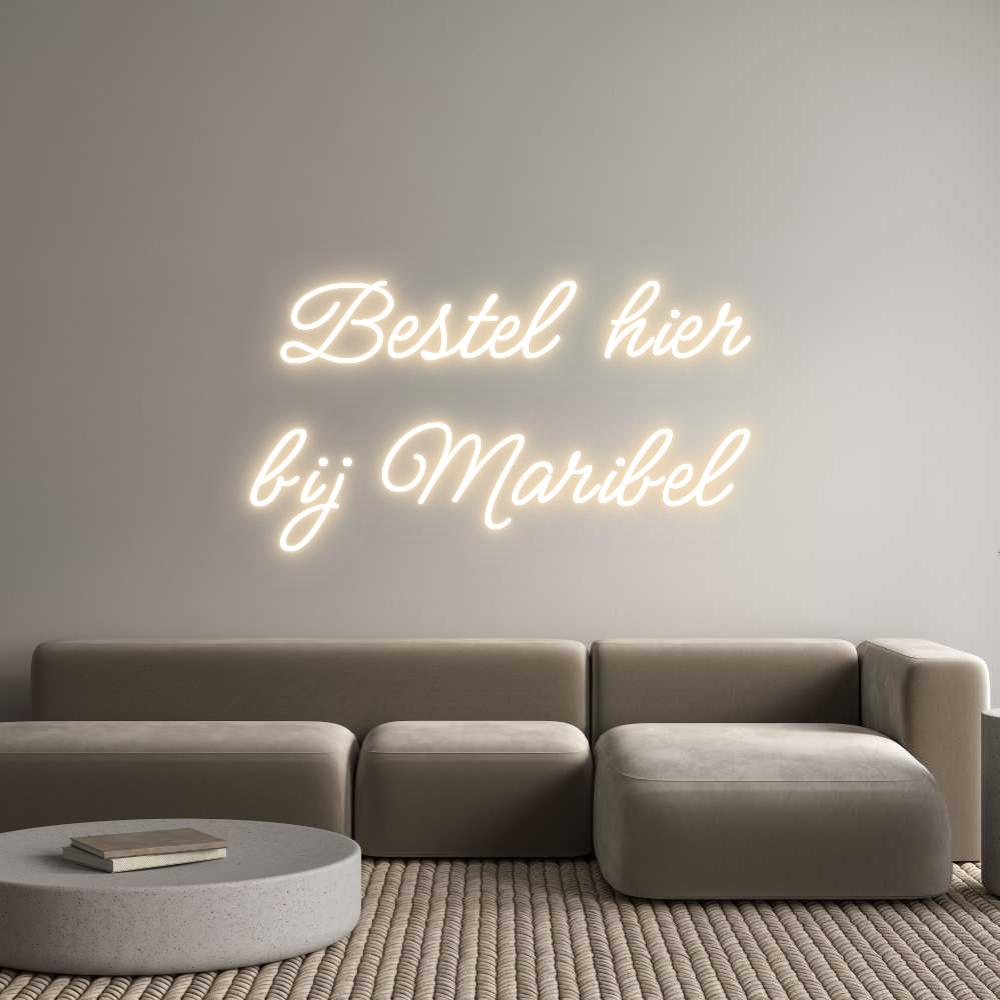 Neon op maat: Bestel hier
...