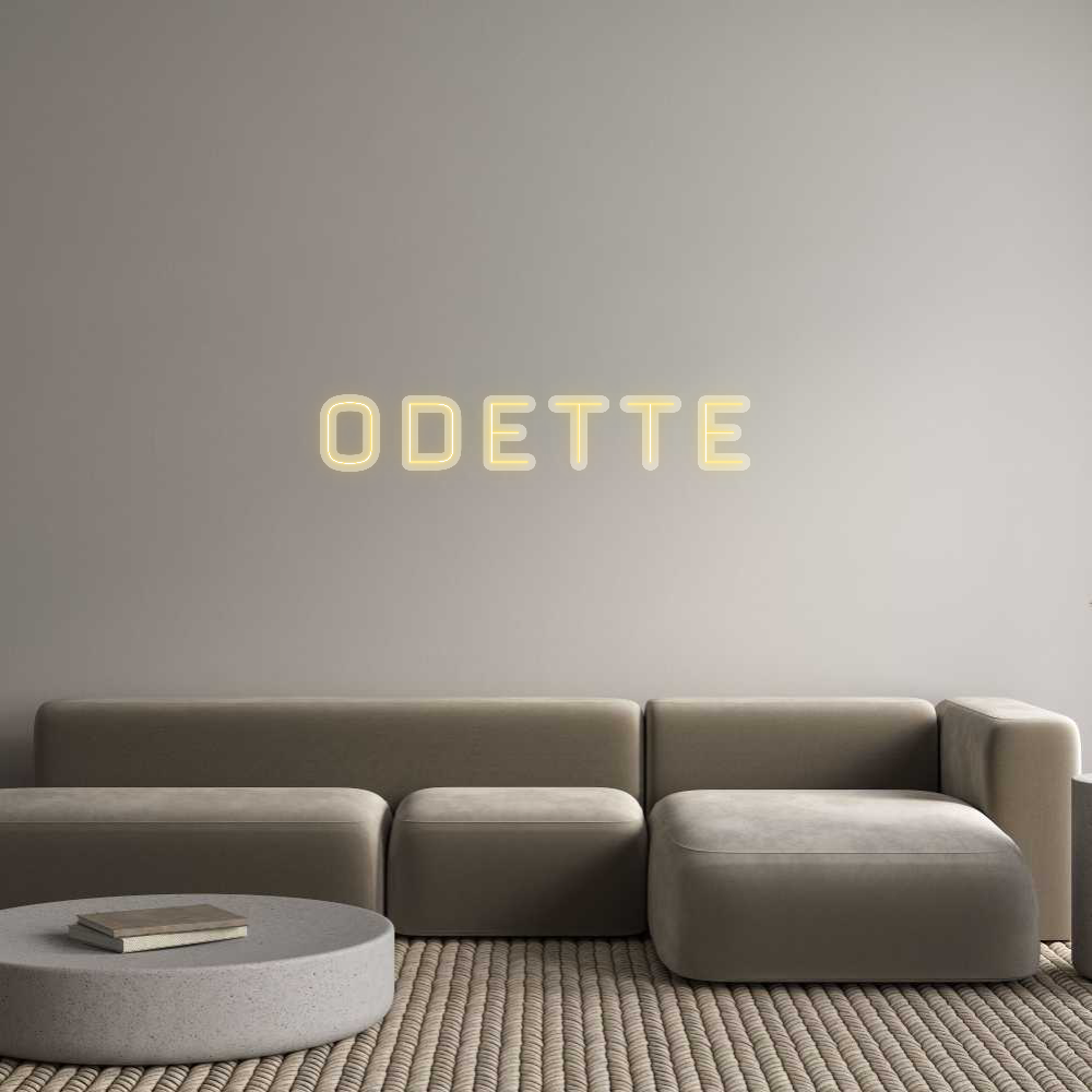 Neon op maat: Odette
