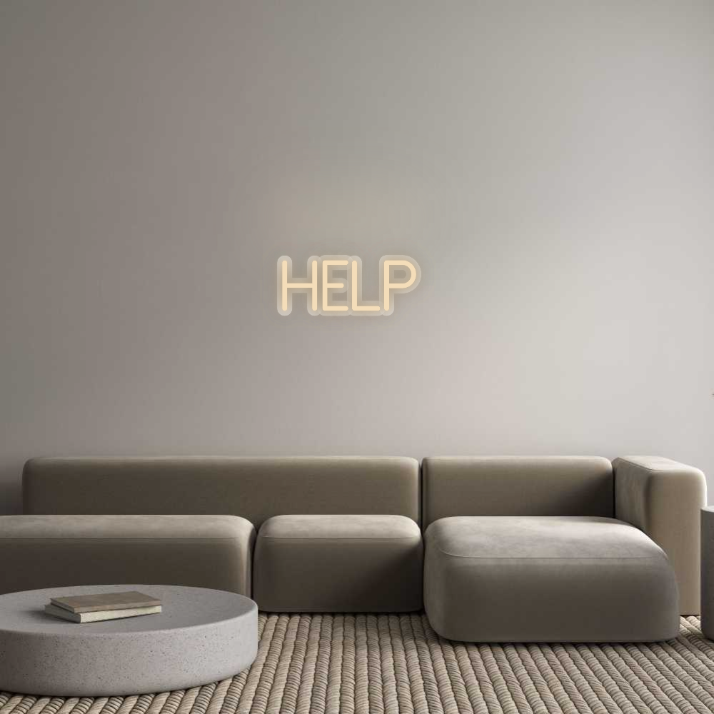 Neon op maat: Help