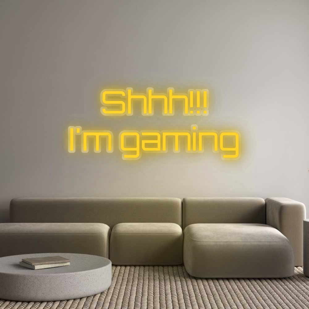 Neon op maat: Shhh!!!
I'm ...